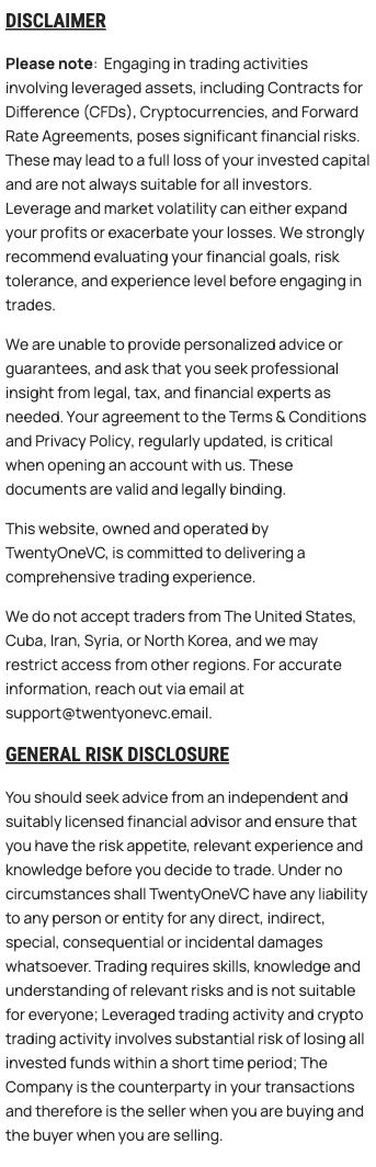 disclaimer